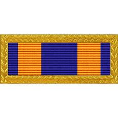 Oregon National Guard Superior Unit Ribbon (with Gold Frame)